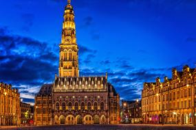 Historic Center in the city of arras