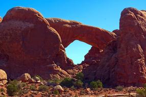 South Window Arch is a Utah Natural Site