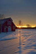 very beautiful Landscape Snow