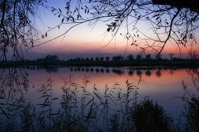 wonderful Dawn Body Of Water, netherlands