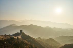 ravishing Mountain Sunset