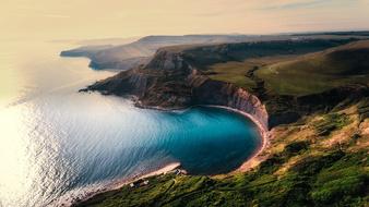 incredibly beautiful Ocean Aerial View