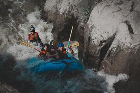 Adventure River Rafting people
