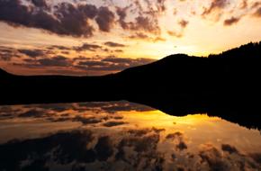 wonderful Sunset Mirroring