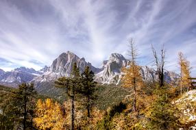 ravishing Tofane Dolomites Nature