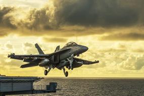 Jet Aircraft Takeoff sky