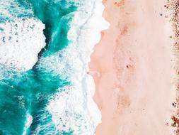 wonderful blue Ocean Water
