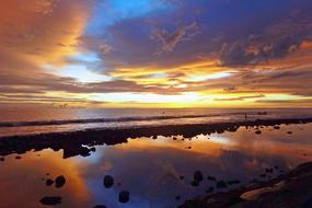 incredibly beautiful Landscape Sunset
