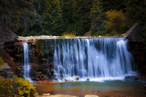 wonderful Waterfall Nature