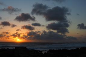 wonderful Sea Wave sun