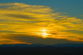 Oliver Lee Park Sunset