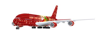 advent christmas plane red drawing