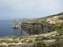 incredibly beautiful Cliff Sea