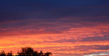 wonderful Sunset Autumn Mood