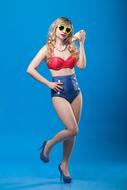 Bikini Retro Vintage girl