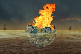 Earth Fire drawing