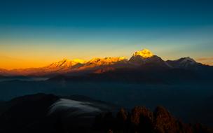 incredibly beautiful Mountain Himalayas