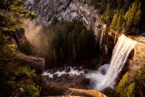 ravishing National Park Waterfall