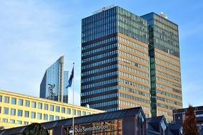 architecture in the center of oslo