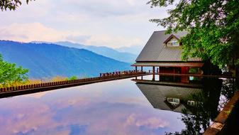 Swimming Pool house