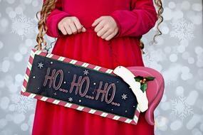 Christmas Ho ho ho Girl
