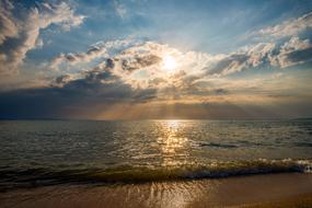 very beautiful Sunset Tropical