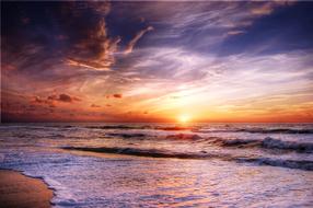 Sun water mood