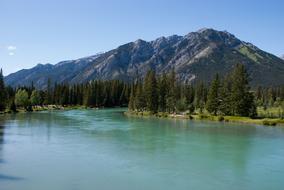 Banff Alberta lake Canada