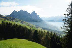 extraordinarily beautiful Mountain Panorama