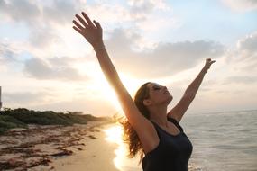 Beach Sun Freedom person