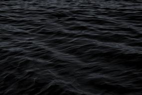 waves on Dark water