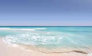 perfect beach for a holiday in mexico