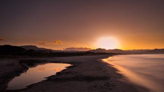 landscape of Waters at Dawn