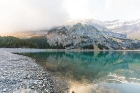 unbelievably beautiful mountains lake