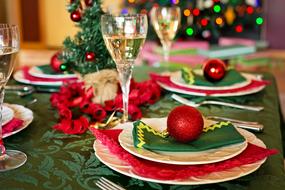 Christmas Dinner decoration