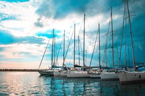 wonderful Seascape Boats