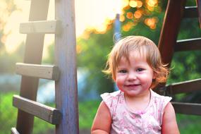 goodly Child Sunset