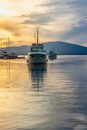 Fishing Vessel sunset
