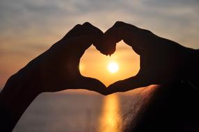 goodly Coastline Rock heart