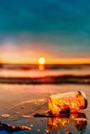 very beautiful Sunset sea