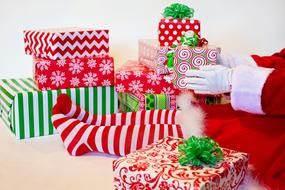Elf Presents Gifts santa