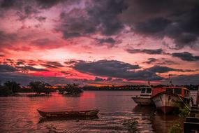 red Sky Boat