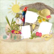 Scrapbooking Photoshop drawing