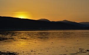 Sunset River Clyde