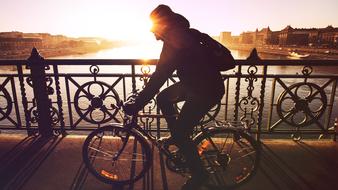 incredibly beautiful Cycling Bridge