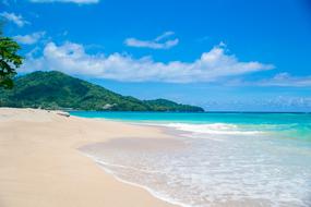 Beach Beautiful sand and sea