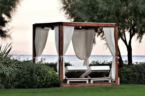 vacation spot in a seaside resort