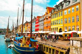 City Denmark colors house