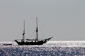 Sailing Vessel Ship sea