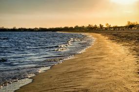 Beach Sea Sand sunset